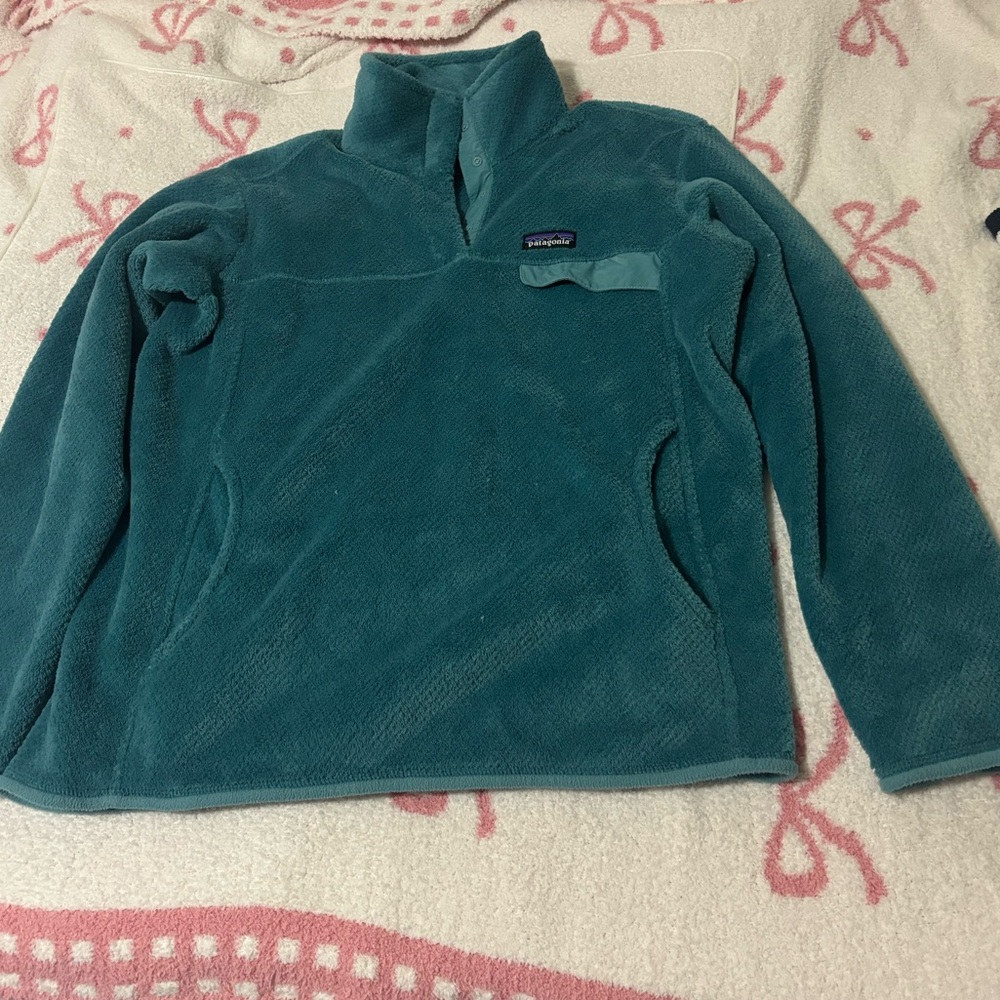 ⛺️🥾Patagonia T Snap Sweater in Teal Blue